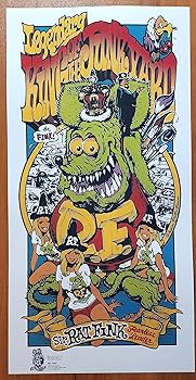 ロッキンジェリービーン King of Junk Yard rat fink ロッキンジェリービーン King of Junk Yard rat fink Rat Fink x